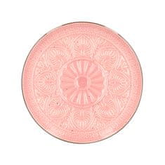 Homla INDIE desertni krožnik roza 21 cm