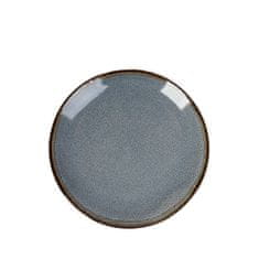 Homla Desertni krožnik LARISA sive barve 21 cm