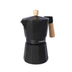 Homla MIA MOKKA aparat za kavo črne barve z lesenim ročajem 6cup