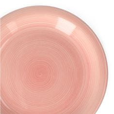 Homla OBLAN krožnik roza 27 cm