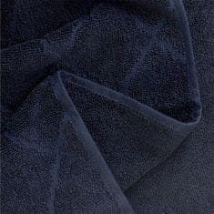 Homla SAMINE brisača z maroško deteljico mornarsko modra 50x90 cm