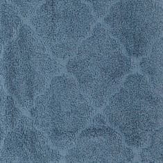 Homla SAMINE brisača z maroško deteljico modra 70x130 cm