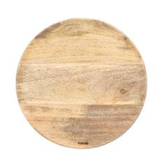 Homla SJAL MANGO krožnik z lesenimi nogami 33x7 cm