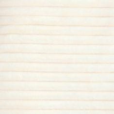 Homla PASK odeja v reliefnih črtah bež barve 150x200 cm