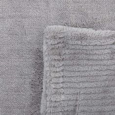 Homla Odejo FLEN s šerpo sive barve 150x200 cm