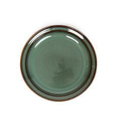Homla GRINGO krožnik zelene barve 23 cm