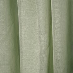 Homla ADI zavesa s pomponi pistacija 140x250 cm