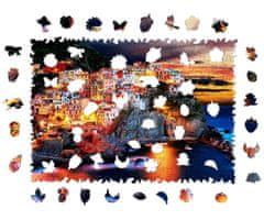 Puzzler Lesene barvne uganke - Manarola v Italiji