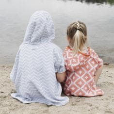 KipKep muslin PONCHO M Silver Grey