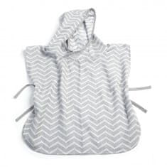KipKep muslin PONCHO S Silver Grey