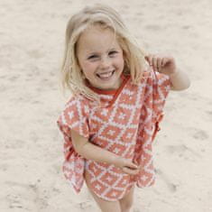KipKep muslin PONCHO S Emberglow Red