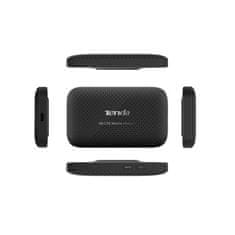 Tenda Tenda 4G185 V2.0 brezžični usmerjevalnik, enopasovni (2.4 GHz), prenosni, črn, 4G LTE, podpora za SIM kartice, pasovna širina do 150 Mbit/s.