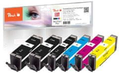Peach združljive kartuše Canon PGI-580/CLI-581, MultiPack Plus