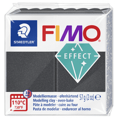 Rayher.	 FIMO Effect polimerna masa 91 Steel Grey Metallic