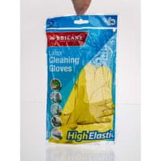 BRILANZ Lateks rokavice za čiščenje, velikost XL, rumene, komplet 18 kosov