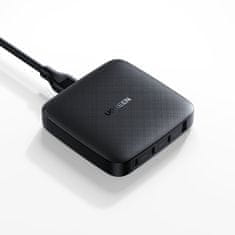 slomart ugreen omrežni polnilec 3x usb tipa c / 1x usb 100w power delivery črn (70870)