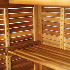 Vidaxl Barska miza 110x50x105 cm trden akacijev les