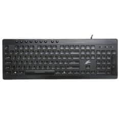 Evolveo GK640, gaming tipkovnica QWERTZ, USB