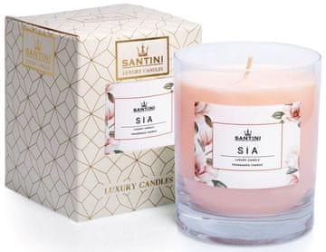 Santini Luksuzna sveča - Sia, 200g
