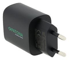 PATONA PD20W hišni polnilec - adapter USB-C (20W) - črn