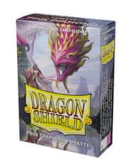 Dragon Shield DS60J Matte - Pink Diamond - ovitki za kartice