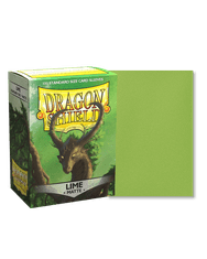 Dragon Shield DS100 Matte - Lime - ovitki za kartice