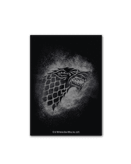 Dragon Shield WB100 Brushed Art - GoT - Hiša Stark - ovitki za kartice