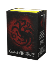 Dragon Shield WB100 Brushed Art - GoT - Hiša Targaryen - ovitki za kartice