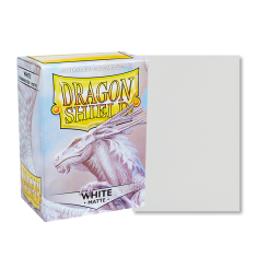 Dragon Shield DS100 Matte - Bela - ovitki za kartice