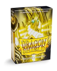Dragon Shield DS60J Matte - rumena - ovitki za kartice