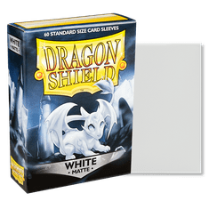 Dragon Shield DS60 Matte - Bela - ovitki za kartice