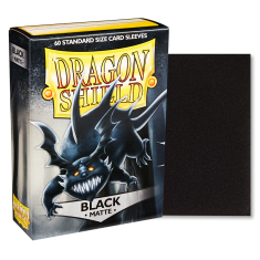 Dragon Shield DS60 Matte - Črna - ovitki za kartice