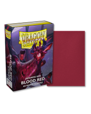 Dragon Shield DS60J Matte - Krvavo rdeča - ovitki za kartice