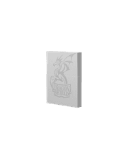 Dragon Shield Cube Shell - pepelnato bela - škatla