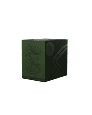 Dragon Shield Double Shell - Revizija - Gozdno zelena/črna - škatla