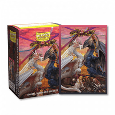 Dragon Shield DS100 Brushed Art - 'Valentine Dragon' 2023 - ovitki za kartice