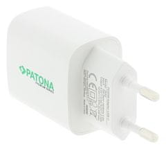PATONA PD20W hišni polnilec - adapter USB-C (20W) - bel