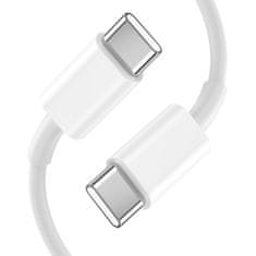 Tech-protect C20W polnilnik USB / USB-C 20W QC PD + kabel USB-C, bela