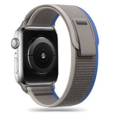 Tech-protect Nylon pašček za Apple Watch 42/44/45/49mm, grey/blue