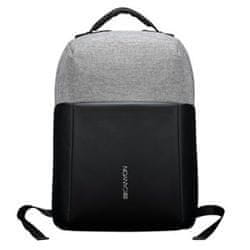 Canyon BP-9 nahrbtnik proti kraji, za 15,6" - 17" prenosni računalnik, vgrajen priključek USB, črno-siv