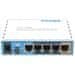 Mikrotik RouterBOARD RB951Ui-2nD, hAP, CPU 650MHz, 5x LAN, 2.4Ghz 802.11b/g/n, USB, 1x PoE izhod, L4