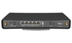 Mikrotik RouterBOARD RBD53iG-5HacD2HnD, hAP ac3, 5x GLAN, 2.4+5Ghz, 802.11b/g/n/ac, ROSL4, USB, PSU, notranji