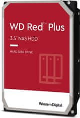 WD Red Plus/4TB/HDD/3,5"/SATA/5400 vrtljajev/min/Red/3R