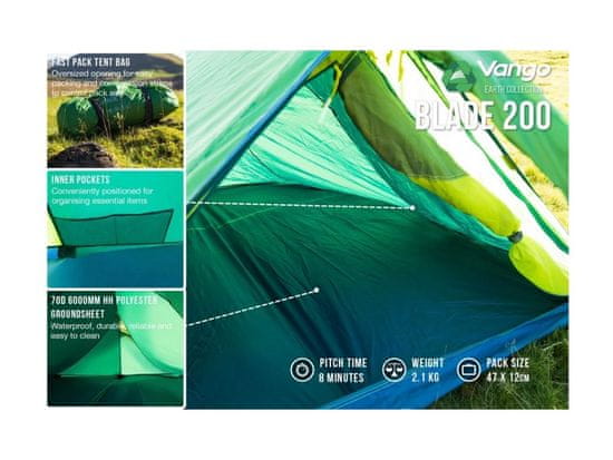 Vango hotsell blade 200
