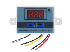 Well Termostat LCD žični , območje: 0-60°C, natančnost: 0,1°C,1500W