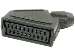 Cabletech Scart konektor Ž. za kabel