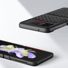 Dux Ducis Venice ovitek za Samsung Galaxy Z Flip 4, črna