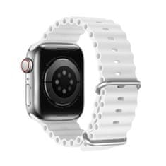 Dux Ducis Strap pašček na Apple Watch 42/44/45mm, white