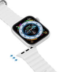 Dux Ducis Strap pašček na Apple Watch 42/44/45mm, white