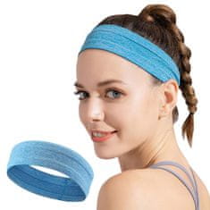 MG Running Headband športni naglavni trak, modra